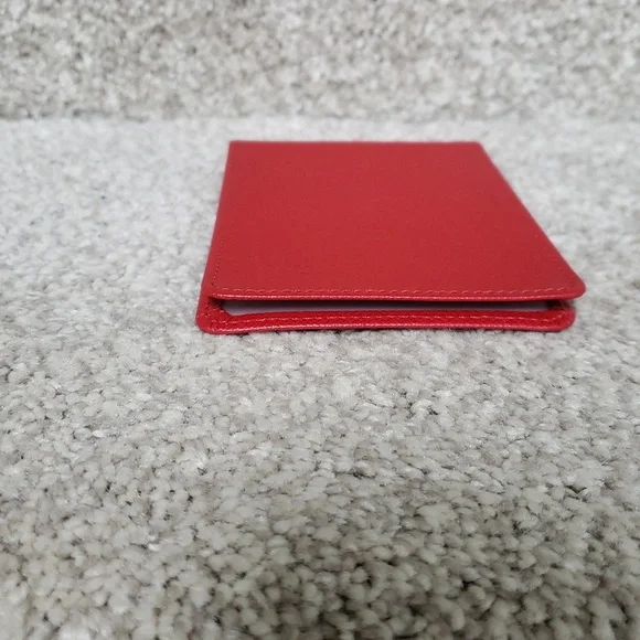 Louis Vuitton Red Textured Red Men's ID Holder AUTHENTIC - Picture 7 of 9